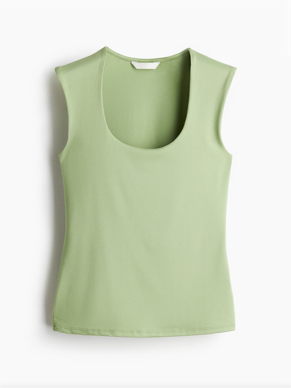 H&M Green Sleeveless Top